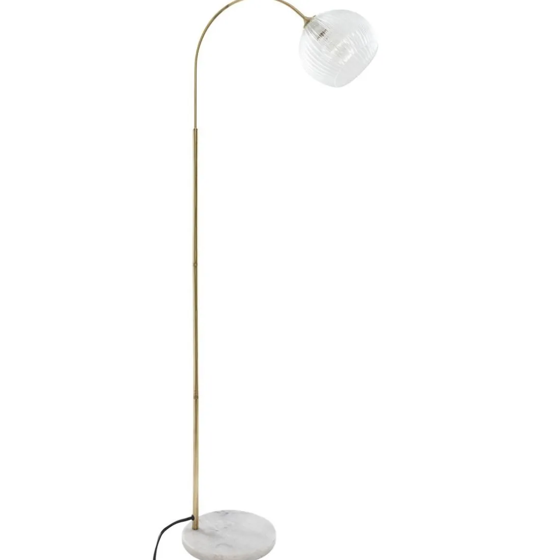 Lampadaire Verre + Marbre LAYE