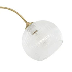 Lampadaire Verre + Marbre LAYE
