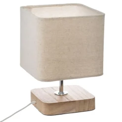 Lampe à Poser Bois H. 21 cm