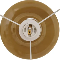 Lampe à poser champignon secteur Vinus vert Kaki