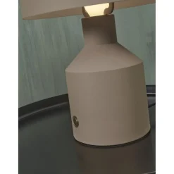 Lampe à Poser en Métal PORTO Sable
