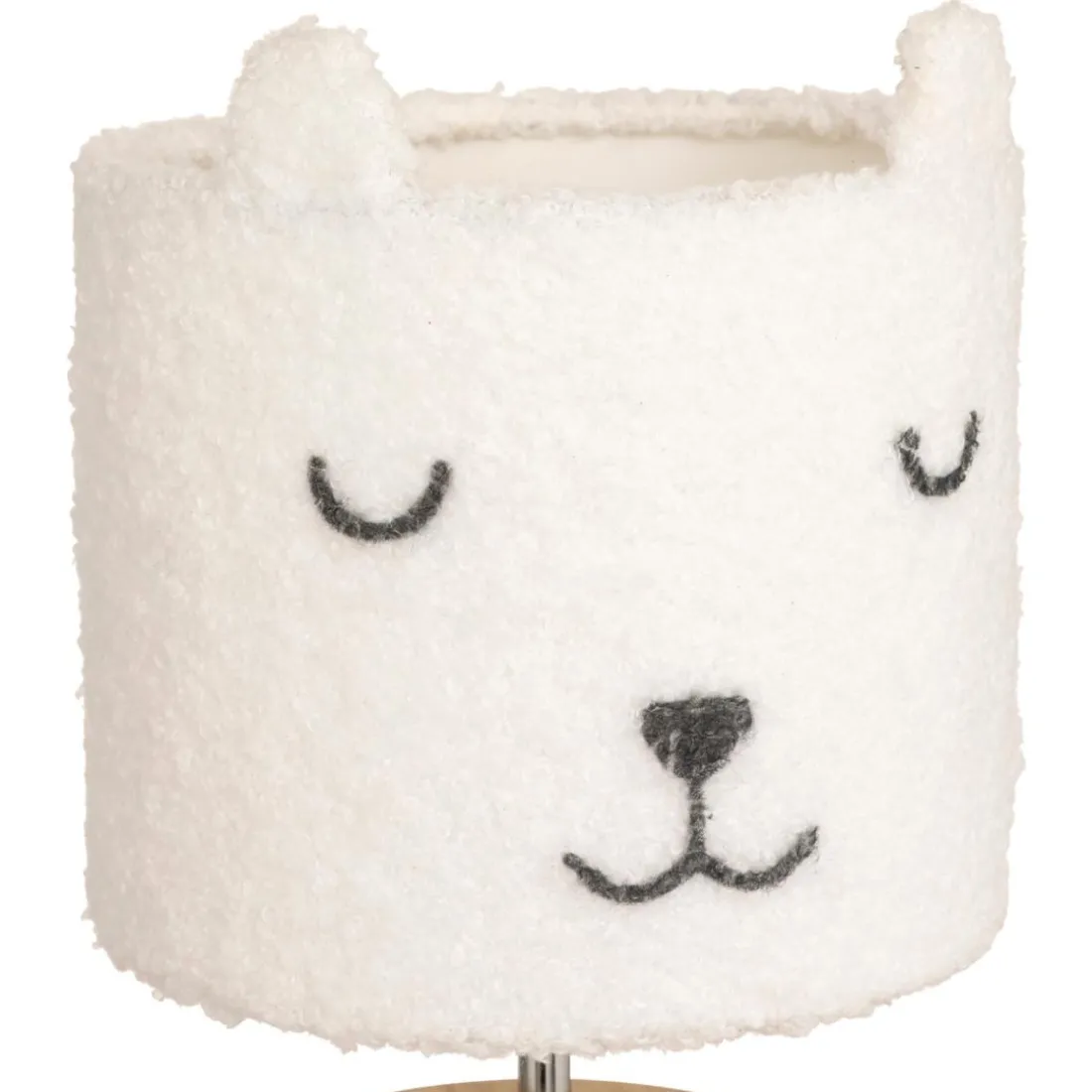 Lampe à poser enfant secteur Toxey blanc