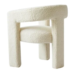 Le Fauteuil ARUSHA design moderne Blanc