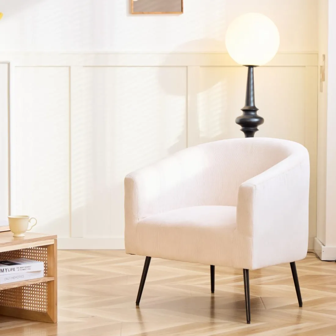 Le fauteuil de salon KIRUNA design moderne de haute qualité