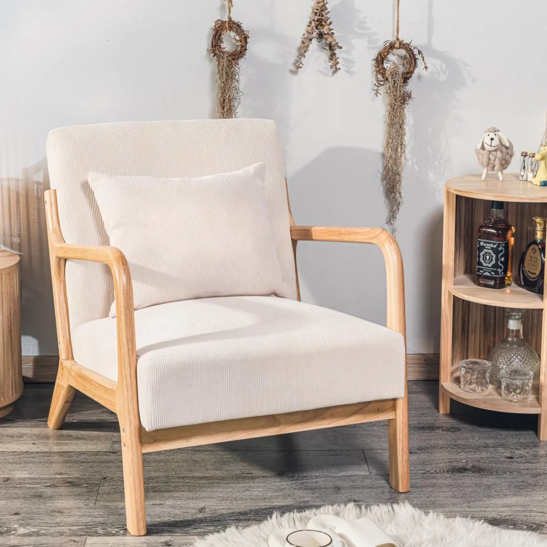 Le fauteuil de salon OHAMA design scandinave