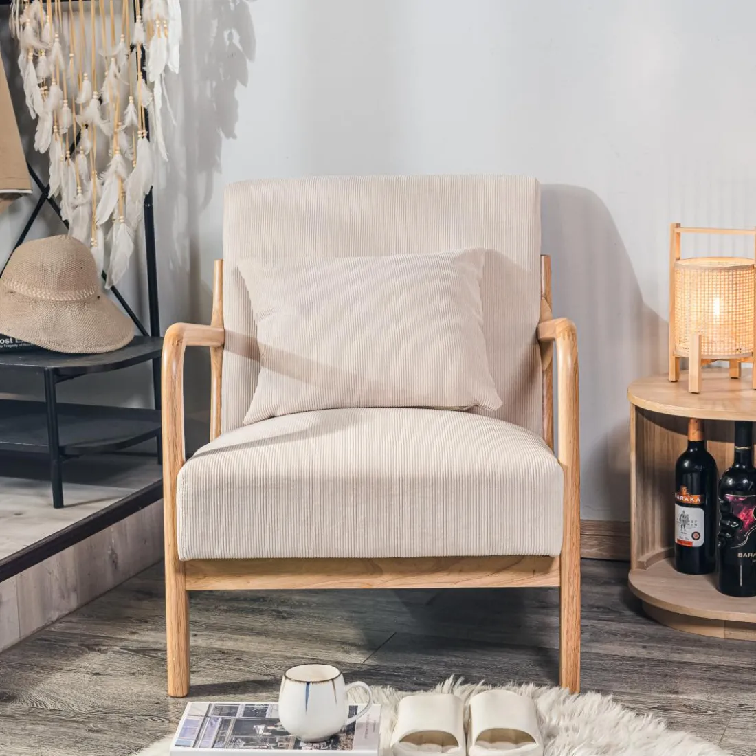 Le fauteuil de salon OHAMA design scandinave