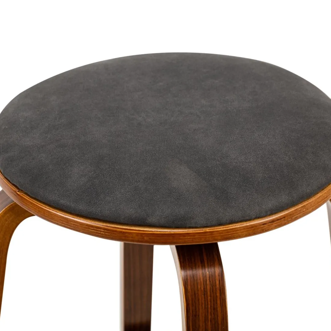 Le lot de tabouret de bar MORENO design industriel élégant assise garnie de mousse ultra-dense
