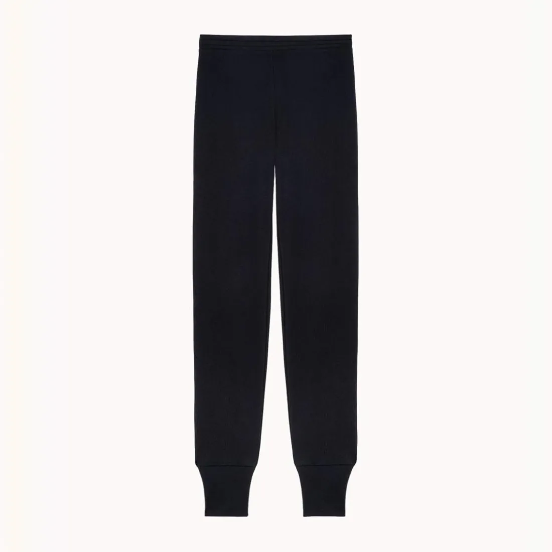 Legging taille haute en coton - Noir
