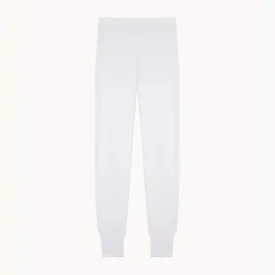 Legging taille haute en coton - Blanc