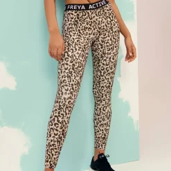Leggings – Léopard Freya Active en nylon