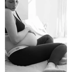 Leggings de grossesse Noir- Cache Coeur