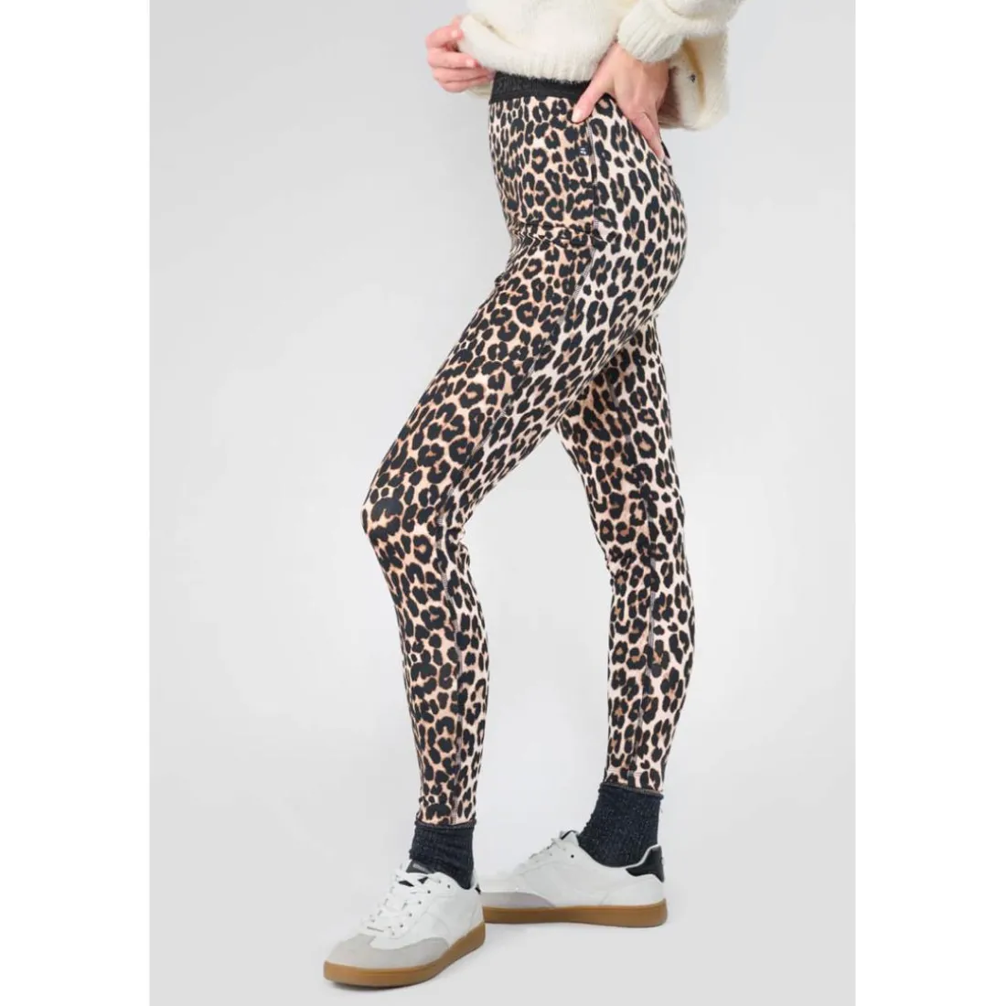 Leggins leggings ZAYN noir Léa en coton Dina