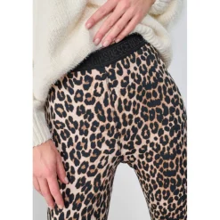 Leggins leggings ZAYN noir Léa en coton Dina