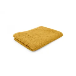Les basiques - Plaid en coton ocre