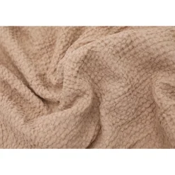 Les basiques - Plaid en coton beige