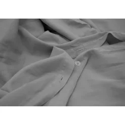 Les Prodigieuses - Housse de couette en satin de coton - Gris foncé