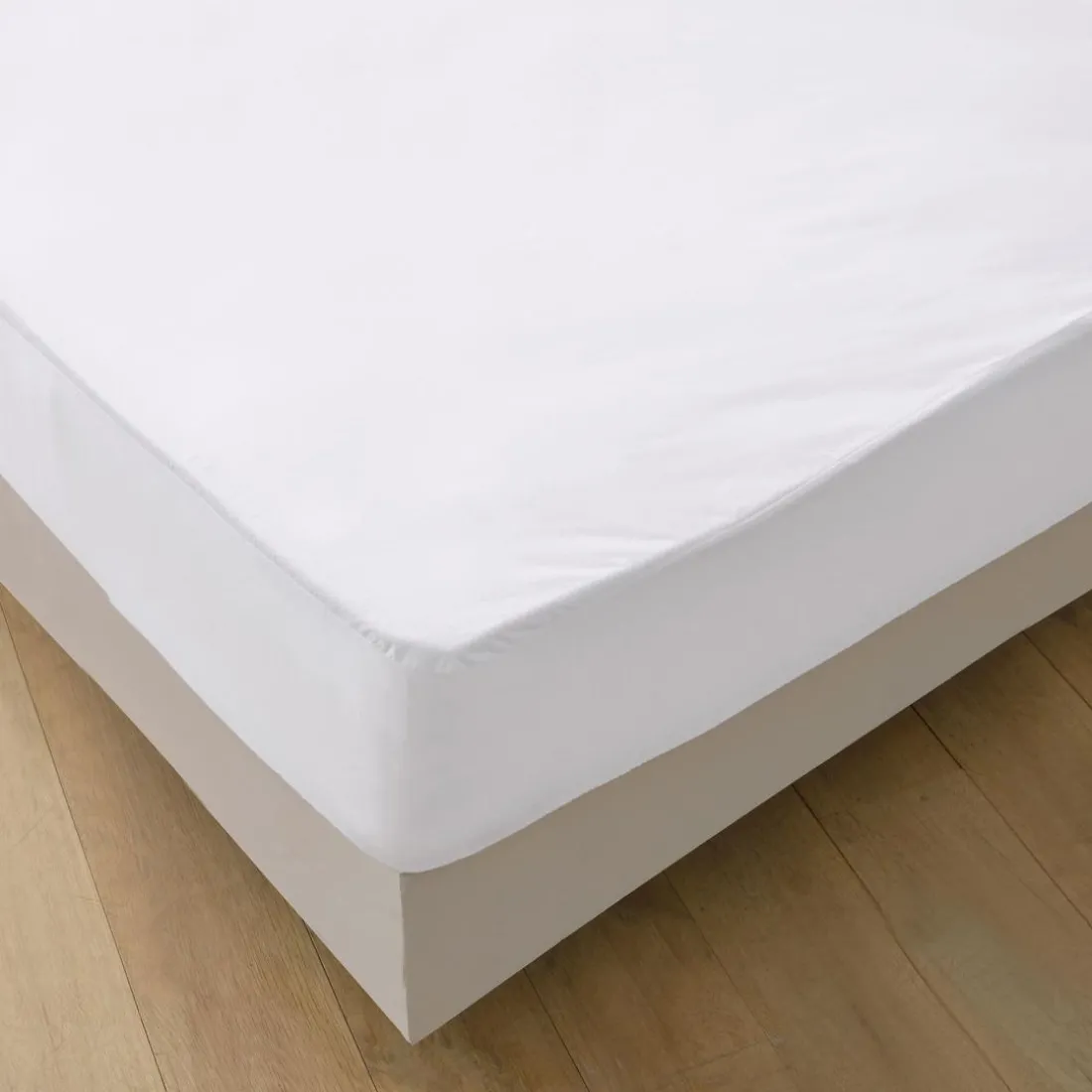 LI.HOUSSE JERS Protège mat blanc