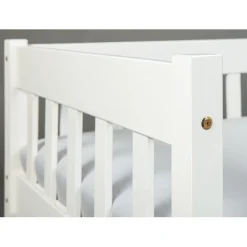 Lit Banquette SINTRO 90X200 Vernis Blanc