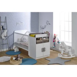 Lit combi MADRID - blanc