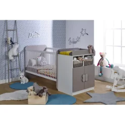 Lit combi MADRID - taupe