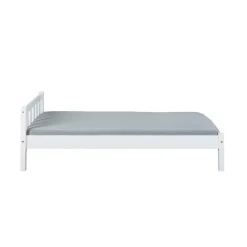 Lit simple 90x200 blanc COLMAR