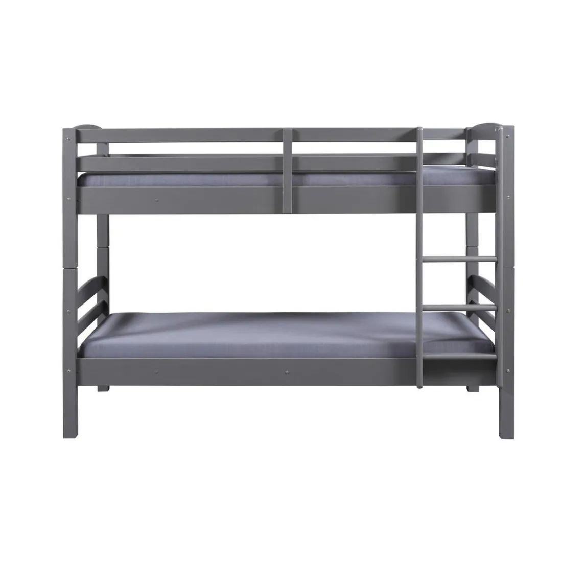 Lit Superposé LAVIUS 90x200 cm Gris