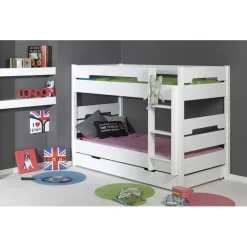 Lit superposable MILO 90*190 blanc