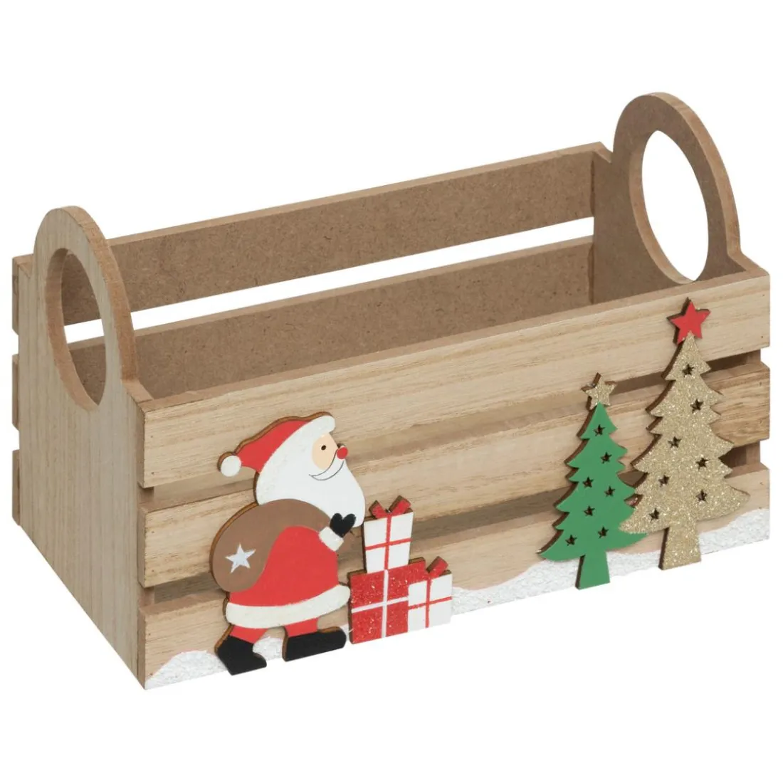 Lot 3 Cagettes en bois déco