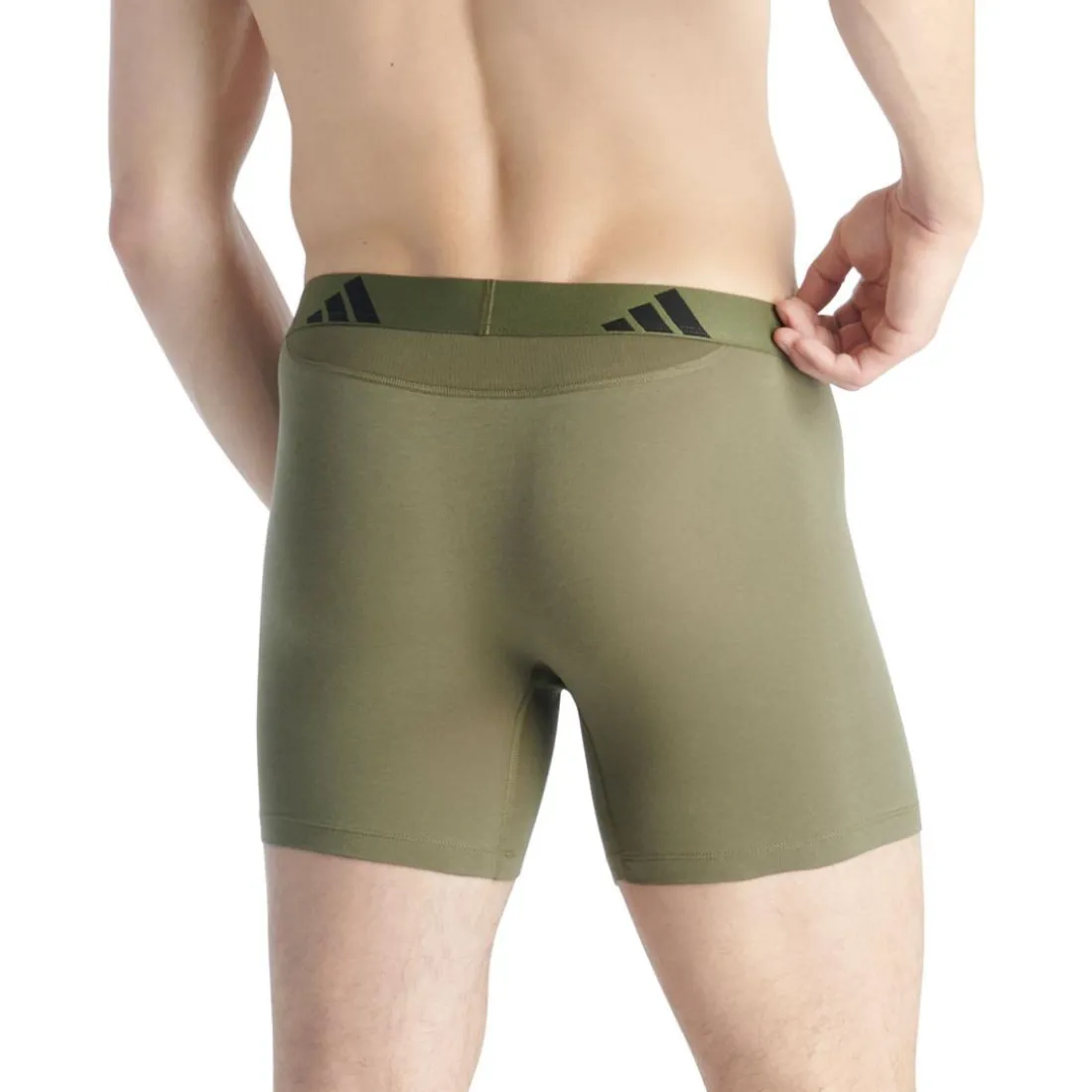 Lot de 2 boxers brief ergonomiques homme Active Flex Cotton Adidasport multicolore en coton