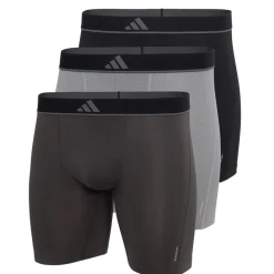 Lot de 3 boxers brief homme Active Micro Flex Eco Adidasport gris