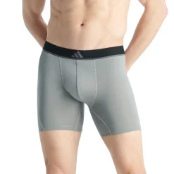 Lot de 3 boxers brief homme Active Micro Flex Eco Adidasport gris