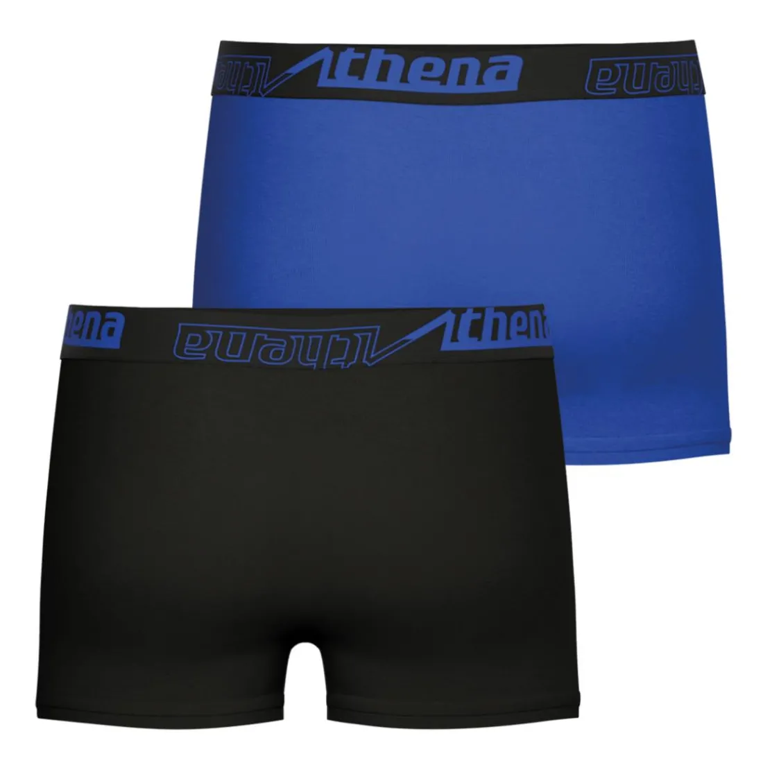 Lot de 2 boxers garçon Ecopack Athena noir