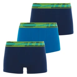 Lot de 3 boxers garçon Sport Stretch Bleu en coton