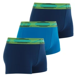 Lot de 3 boxers garçon Sport Stretch Bleu en coton