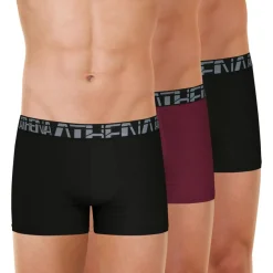 Lot de 3 boxers homme 720 Stretch Micro Athena rouge