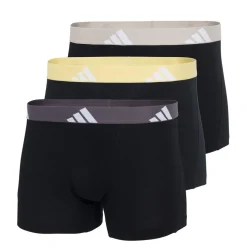 Lot de 3 boxers homme Active Flex Cotton Adidasport jaune en coton