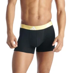 Lot de 3 boxers homme Active Flex Cotton Adidasport jaune en coton