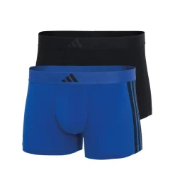 Lot de 2 boxers homme Active Flex Cotton 3tripes Adidasport bleu en coton