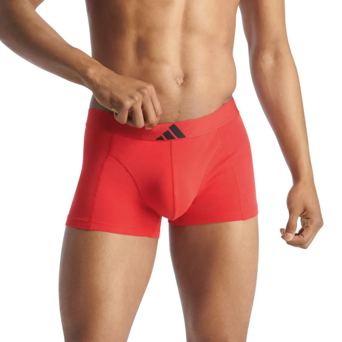 Lot de 2 boxers homme Active Flex Cotton Body Adidasport rouge en coton