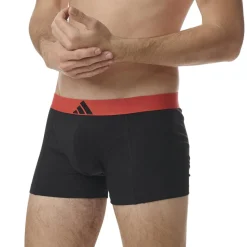 Lot de 2 boxers homme Active Flex Cotton Body Adidasport rouge en coton