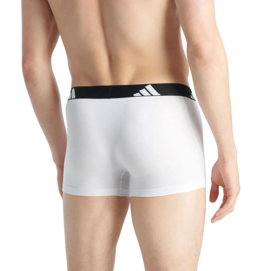 Lot de 3 boxers homme Active Flex Cotton Adidasport blanc en coton