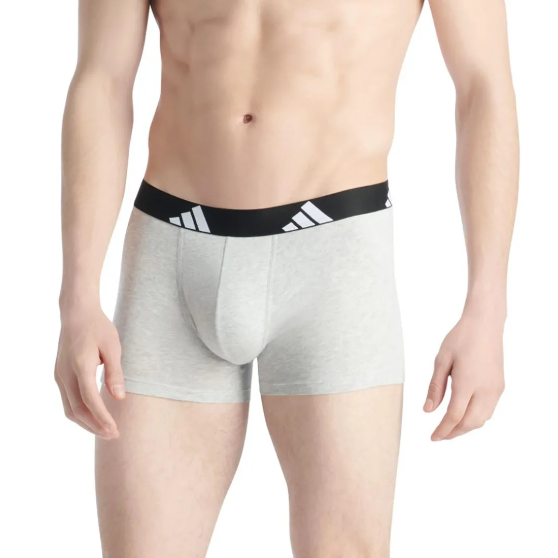 Lot de 3 boxers homme Active Flex Cotton Adidasport blanc en coton