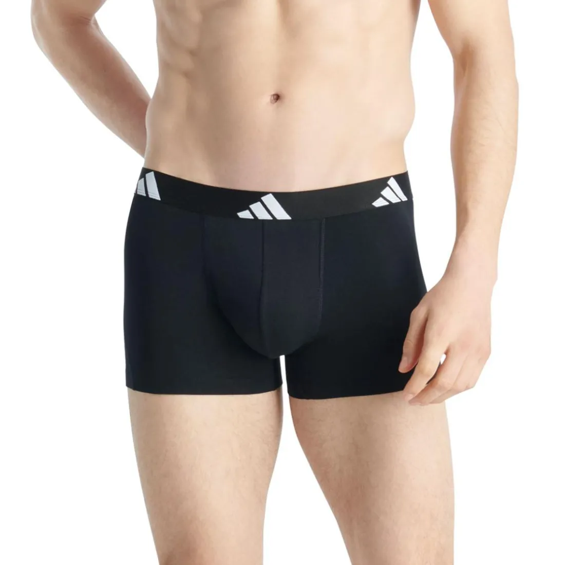 Lot de 3 boxers homme Active Flex Cotton Adidasport blanc en coton