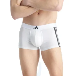 Lot de 2 boxers homme Active Flex Cotton 3tripes Adidasport blanc en coton