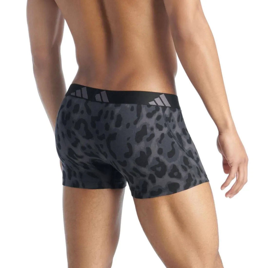 Lot de 3 boxers homme Active Flex Cotton Adidasport gris en coton