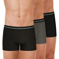 Lot de 3 boxers homme Business Print Eminence multicolore en coton