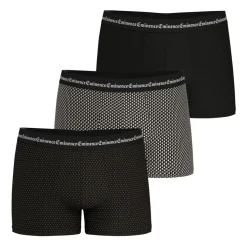 Lot de 3 boxers homme Business Print Eminence multicolore en coton