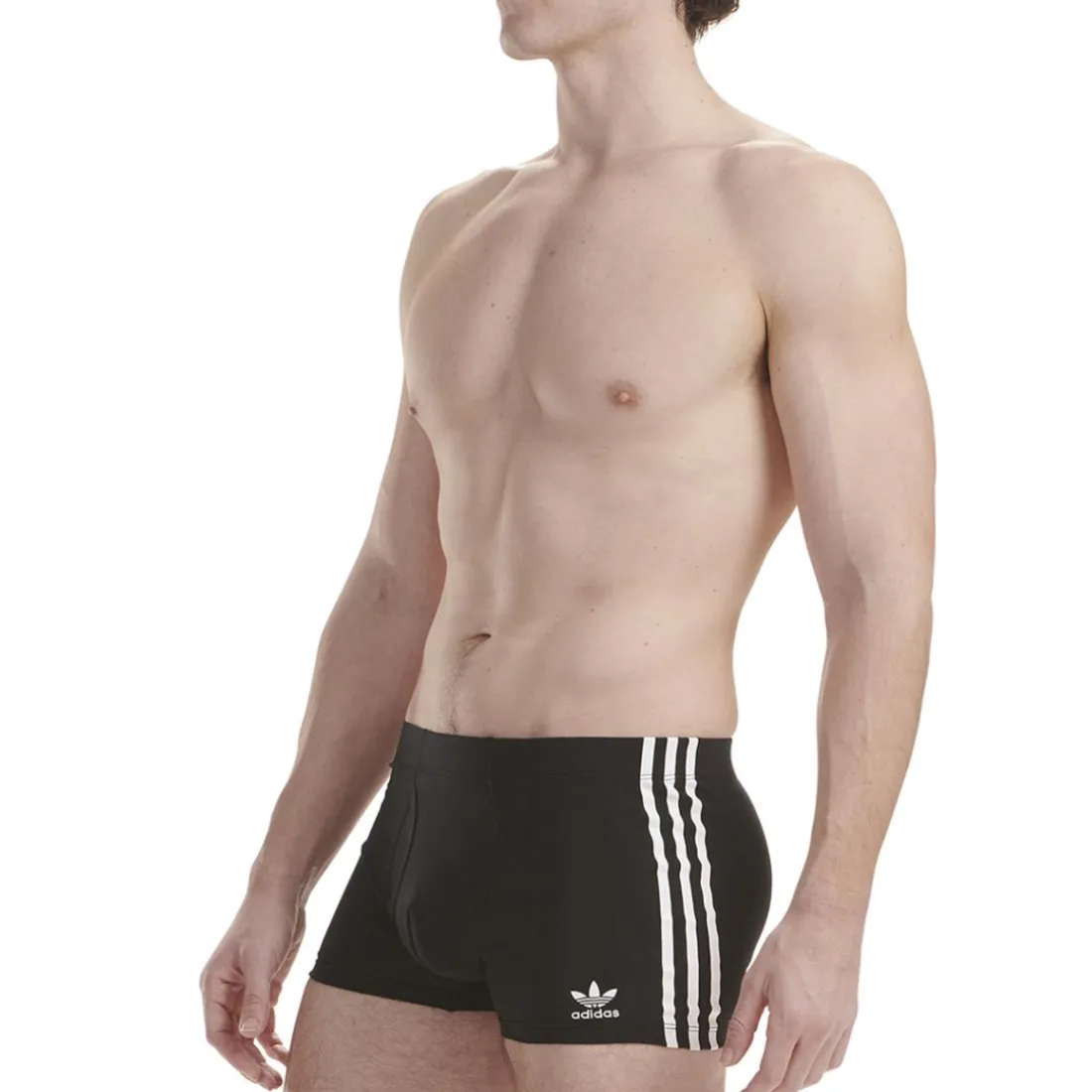 Lot de 3 boxers homme Coton Flex 3tripes Adidas noir