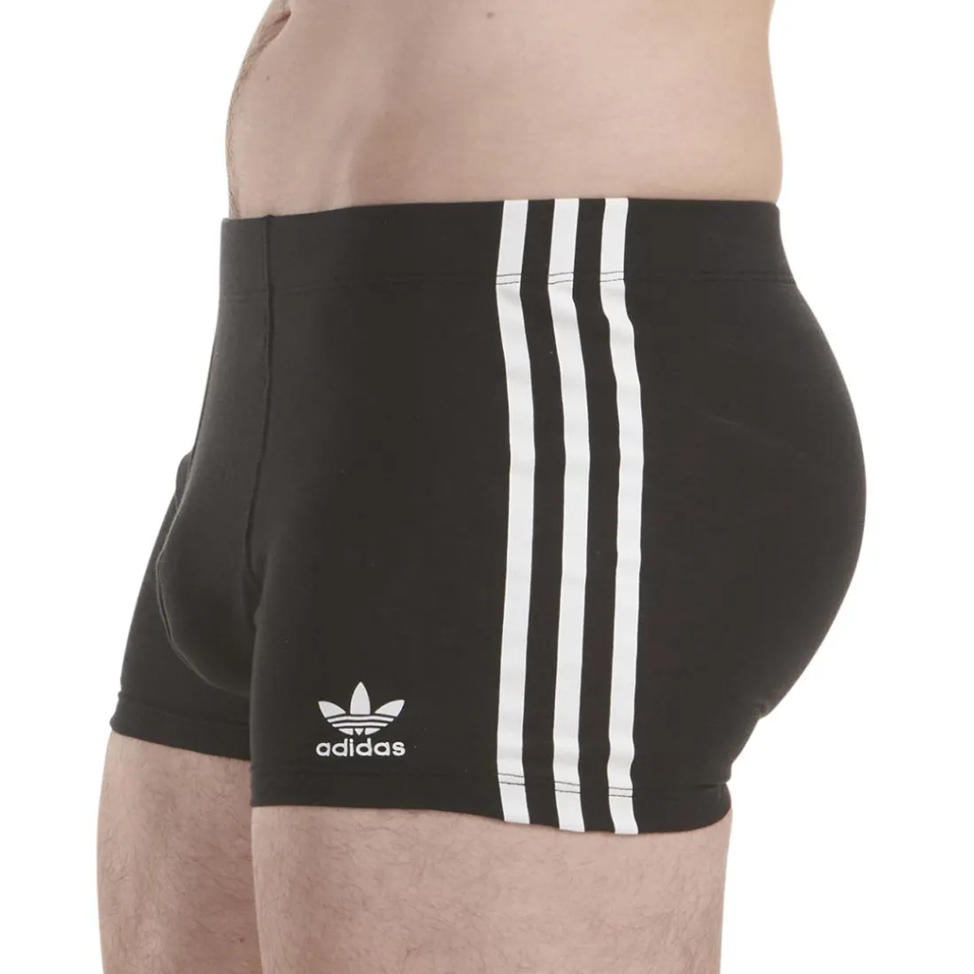 Lot de 3 boxers homme Coton Flex 3tripes Adidas noir