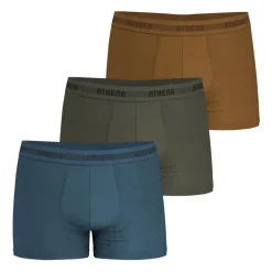 Lot de 3 boxers homme Easy Recyclé Athena multicolore en coton
